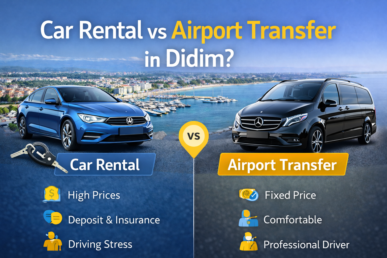 Didim Araç Kiralama mı Transfer mi.?
