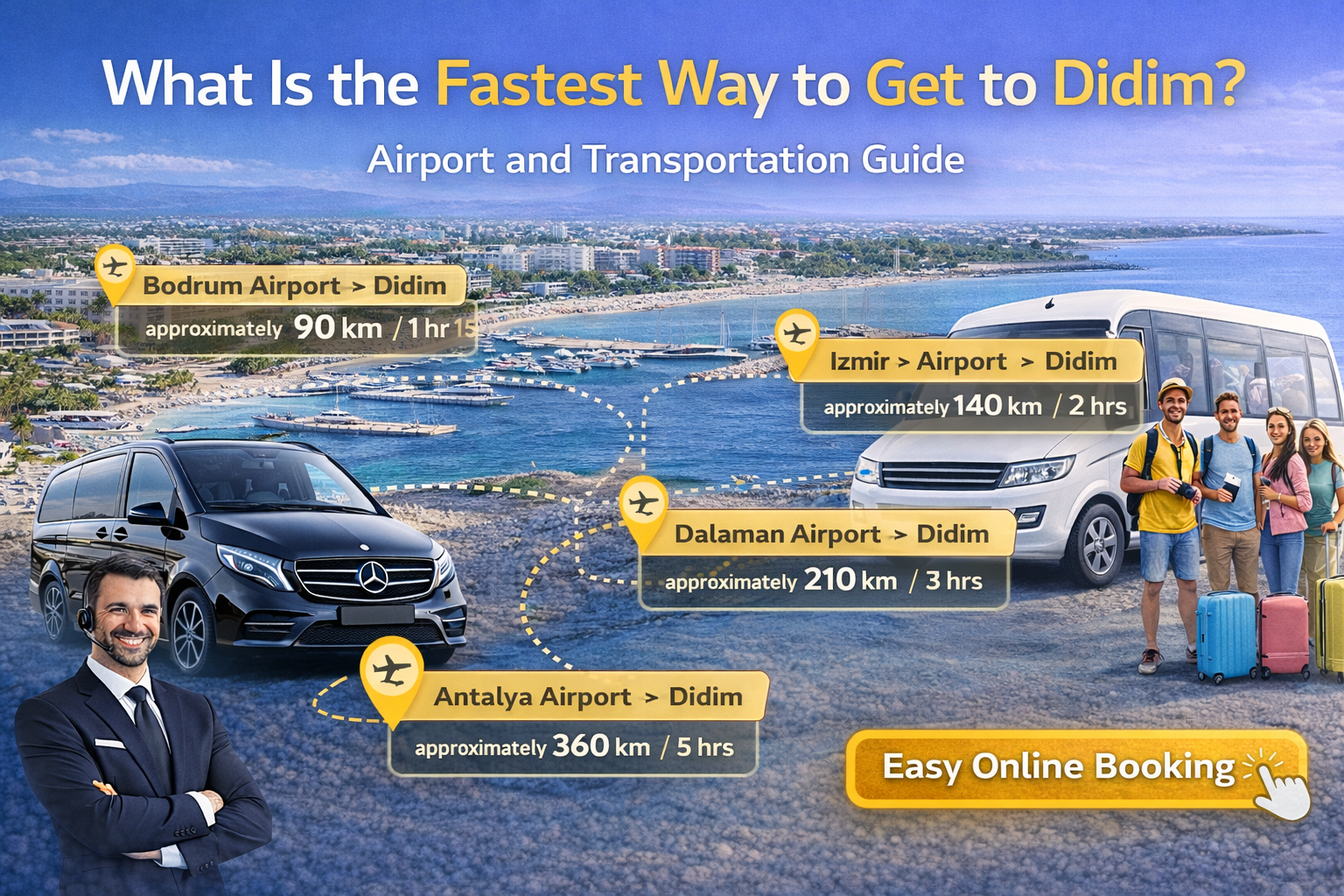 Didim’e En Hızlı Nasıl Gidilir.?