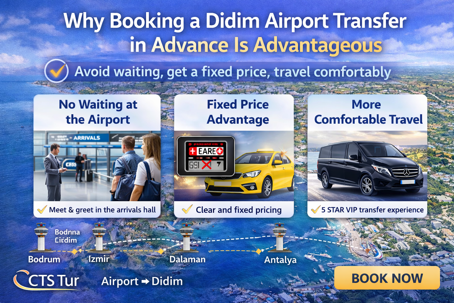Didim Transfer Rezervasyonu Neden Avantajlı.