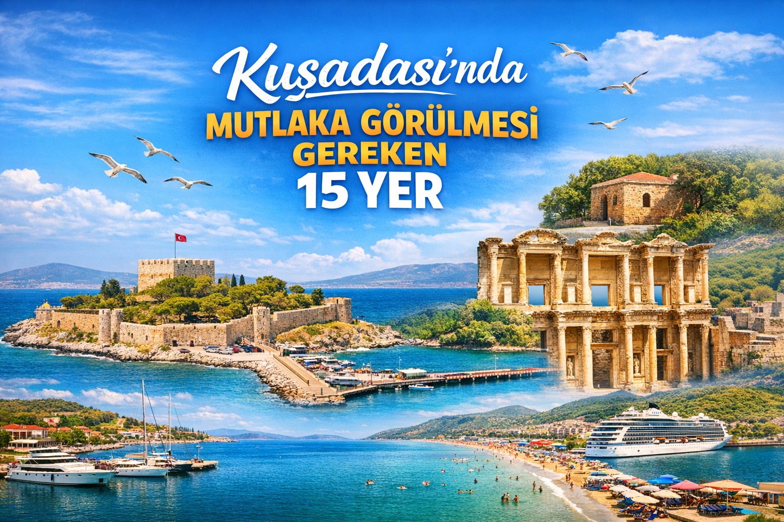 Kuşadası’nda Mutlaka Görülmesi Gereken 15 Yer
