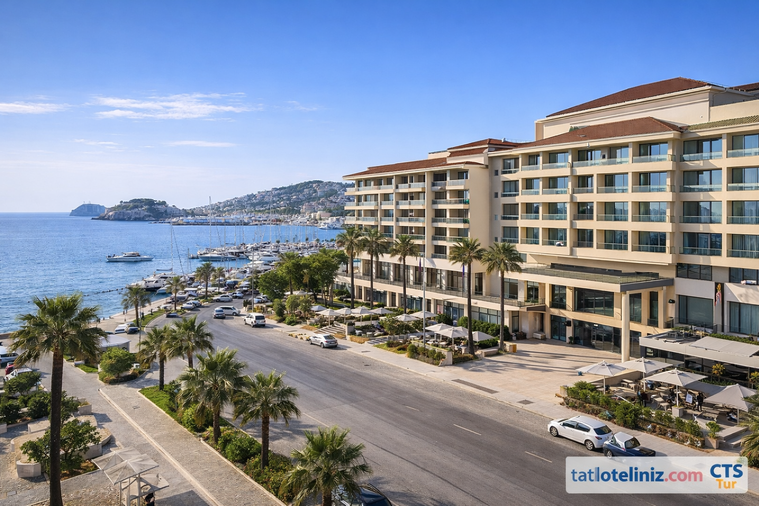 Kuşadası Merkez Oteller ve Şehir İçi Konaklama Rehberi.