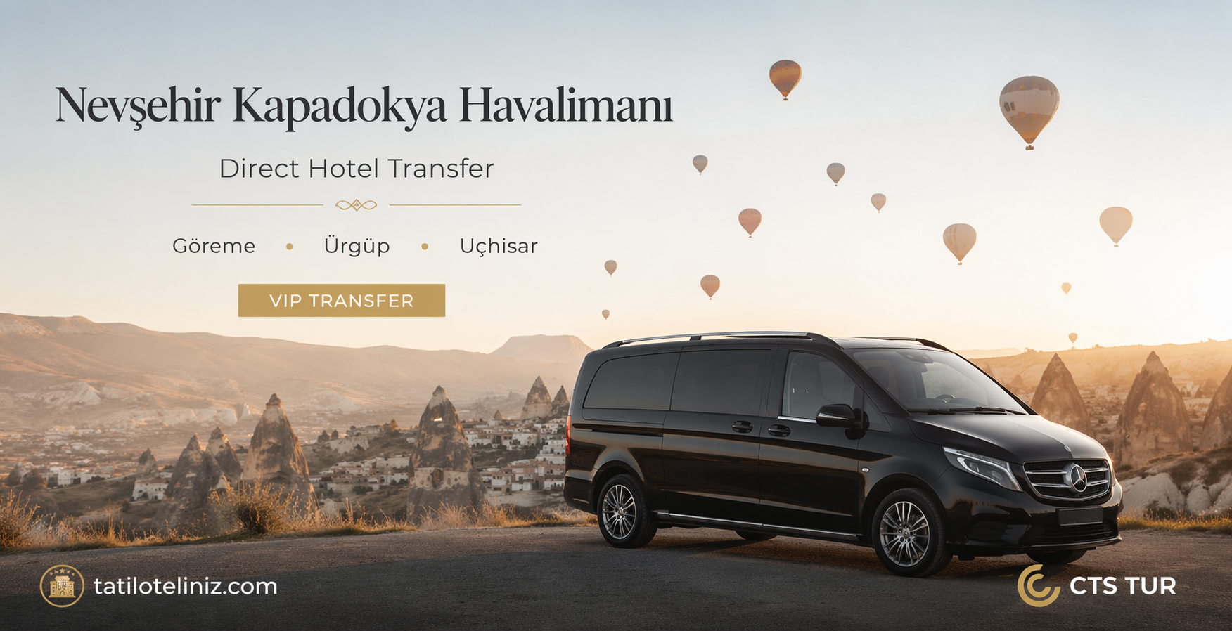 Kayseri Havalimanı → Şehir Merkezi, Erciyes ve Kapadokya Ulaşım Rehberi