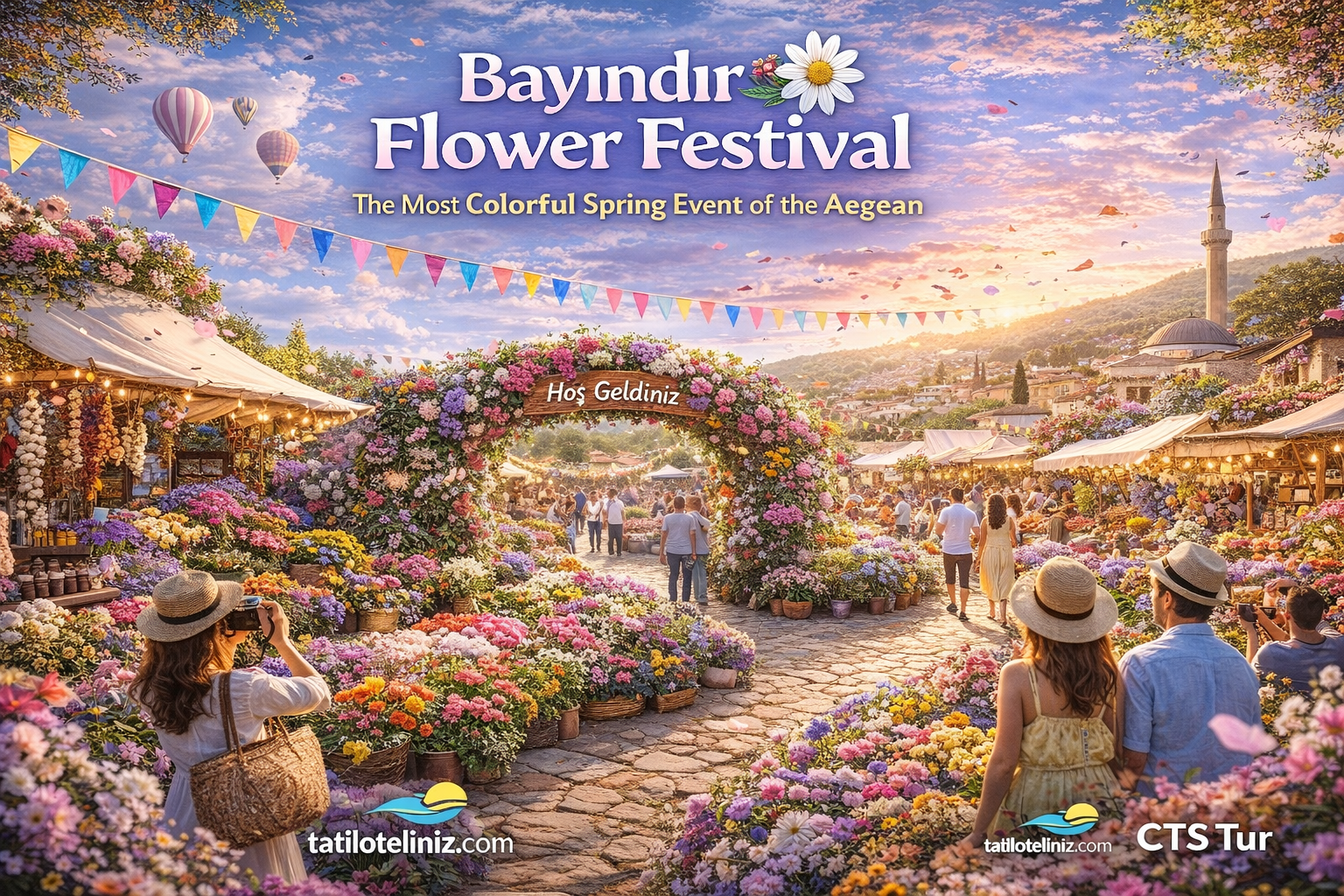Bayındır Çiçek Festivali Rehberi – Ege’nin En Renkli Bahar Etkinliği