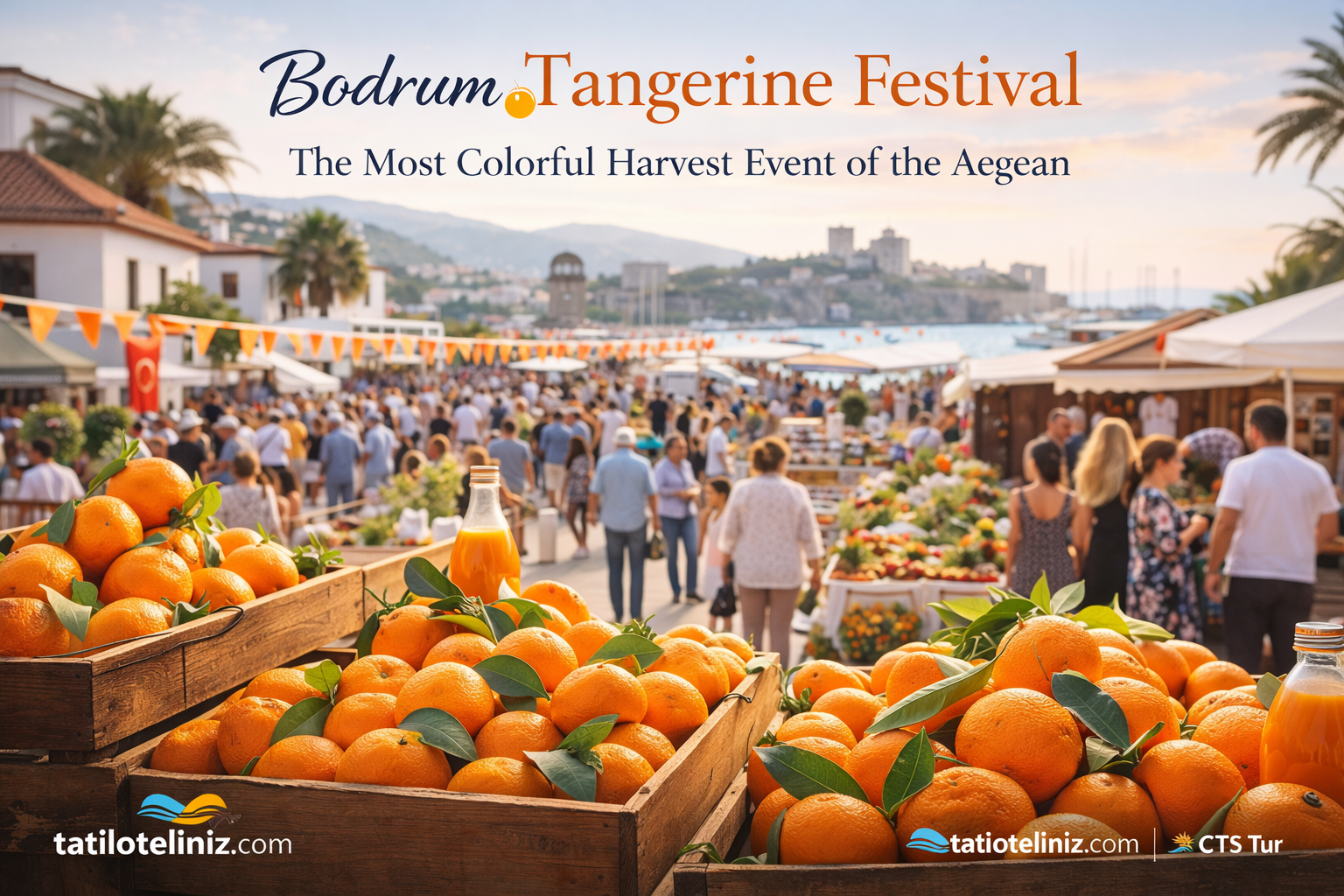 Bodrum Mandalina Festivali Rehberi – Ege’nin En Renkli Hasat Etkinliği