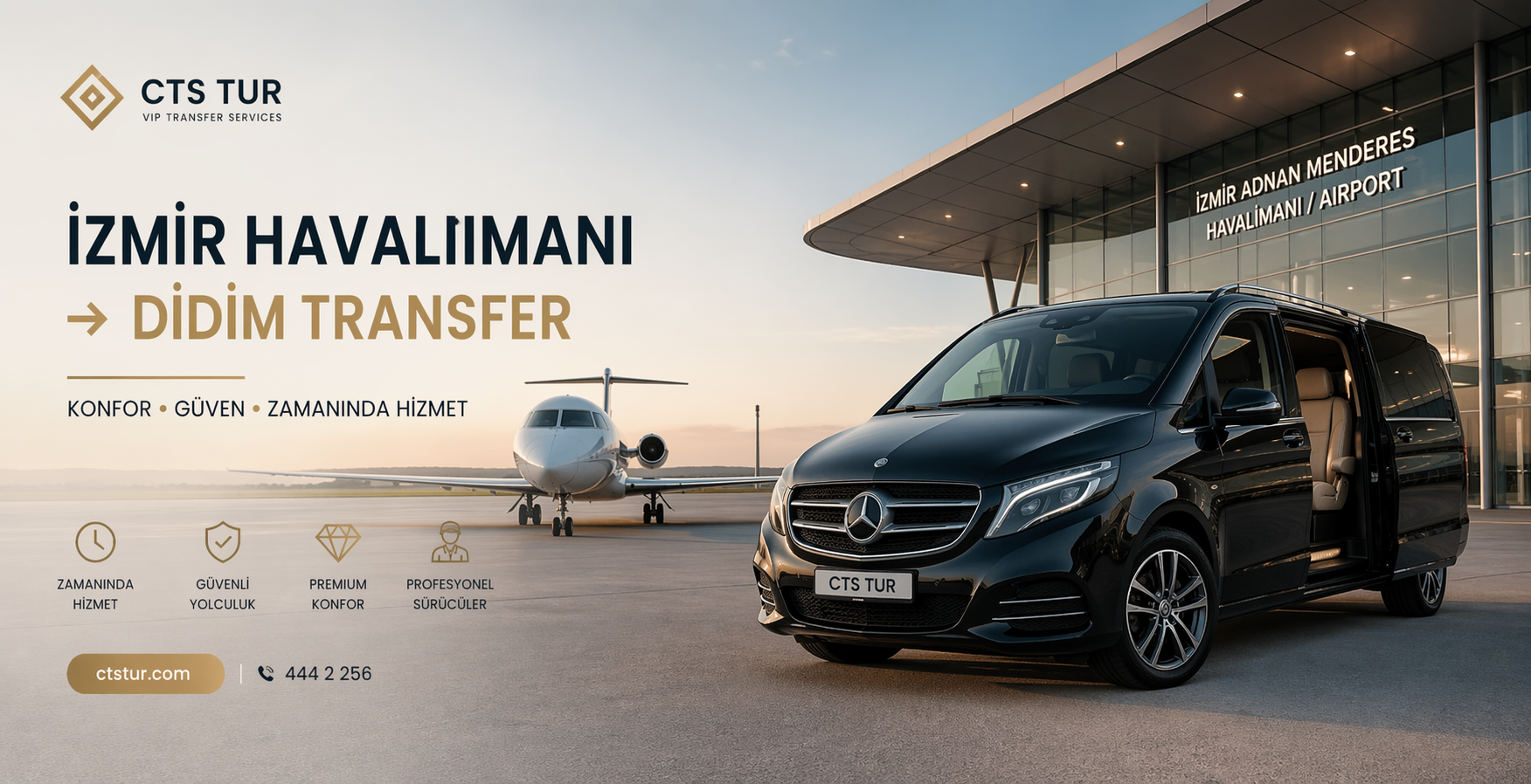 İzmir Havalimanı → Didim Transfer (Hızlı, Güvenli ve Konforlu Ulaşım)
