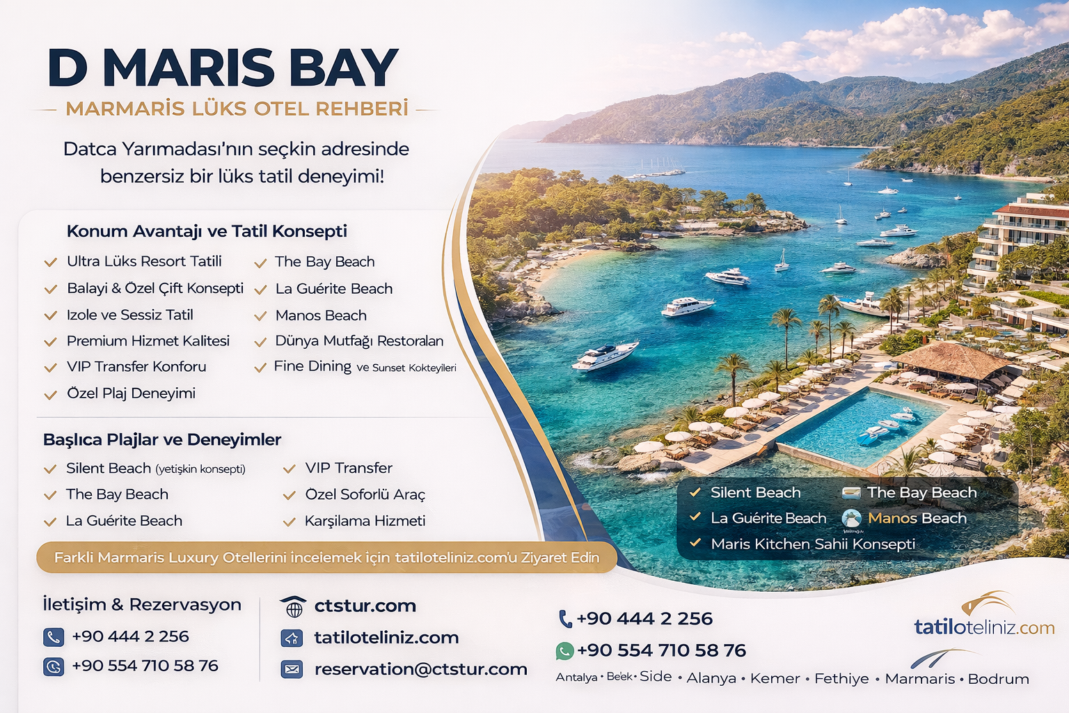 D MARIS BAY – MARMARİS LÜKS OTEL.