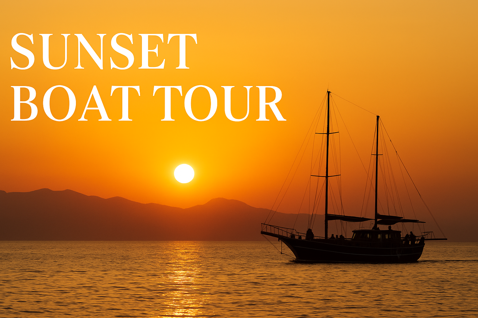 Didim Sunset Boat Tour | Gün Batımı Tekne Turu