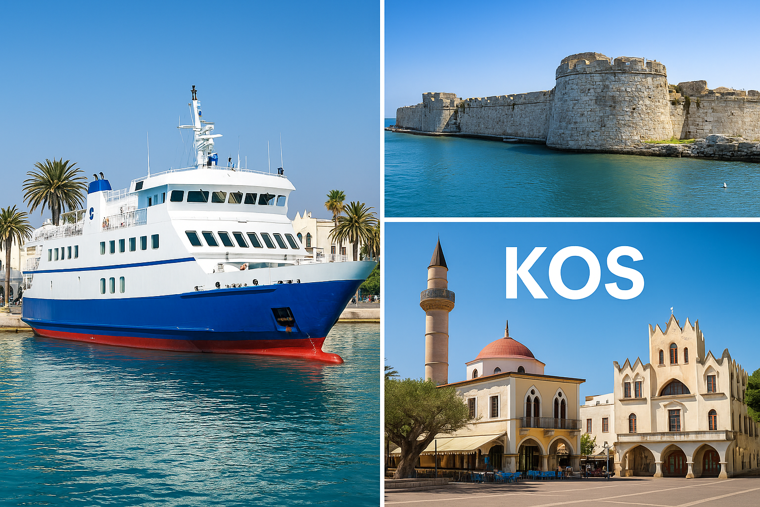 Didim – Kos (İstanköy) Adası Turu | Günübirlik Yunan Adası Kaçamağı