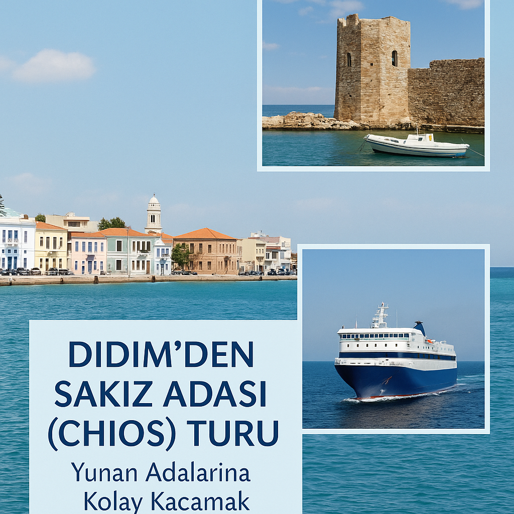 Didim’den Sakız Adası (Chios) Turu – Ege’nin Aromatik Kaçamağı