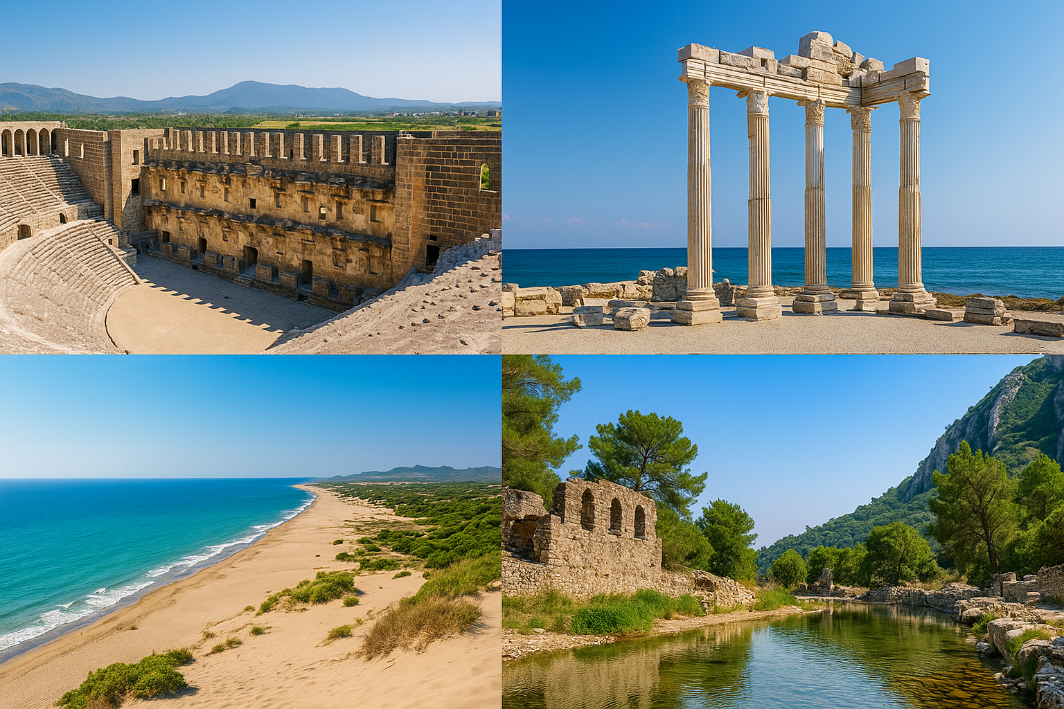 Akdeniz Kültür Rotaları | CTS Tur ile Antik Kentlerden Turkuaz Koylara Yolculuk