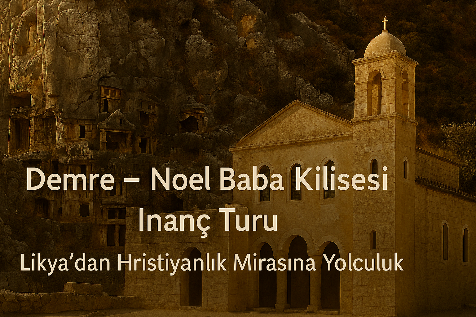 Demre – Noel Baba Kilisesi İnanç Turu | Likya’dan Hristiyanlık Mirasına Yolculuk
